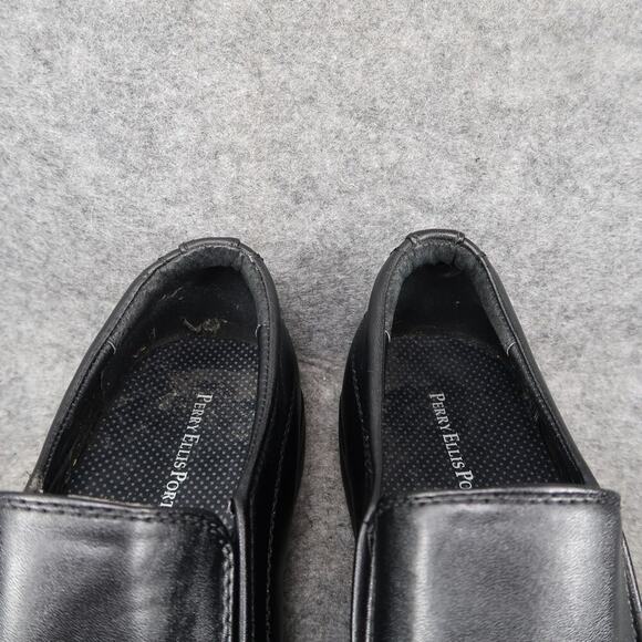Perry Ellis Portfolio Shoes Mens 10 Loafer Slip On Casual Business Phillip Black main image 12